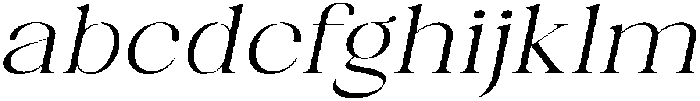 Celima Light Extra Expanded Slanted otf (300) FONT