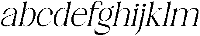 Celima Light Semi Condensed Slanted otf (300) FONT