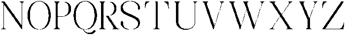 Celima Light Semi Condensed otf (300) Font UPPERCASE