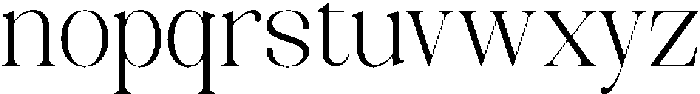 Celima Light Semi Condensed otf (300) Font LOWERCASE