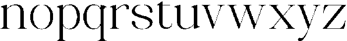 Celima Light Semi Expanded otf (300) Font LOWERCASE