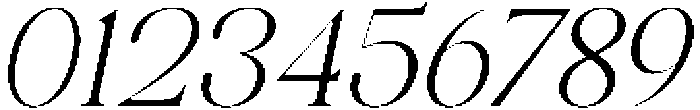 Celima Light Slanted otf (300) Font OTHER CHARS