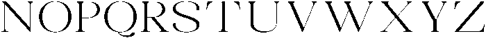 Celima Light Ultra Expanded otf (300) Font UPPERCASE