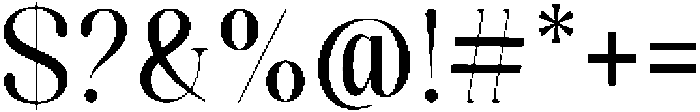 Celima Medium Condensed otf (500) Font OTHER CHARS