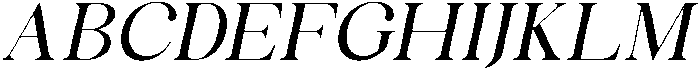 Celima Medium Expanded Slanted otf (500) Font