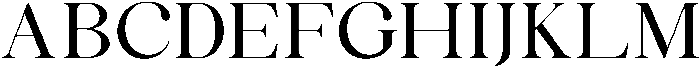 Celima Medium Extra Expanded otf (500) Font UPPERCASE