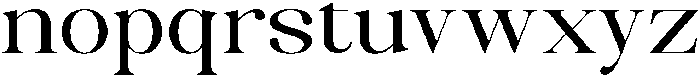 Celima Medium Extra Expanded otf (500) Font LOWERCASE