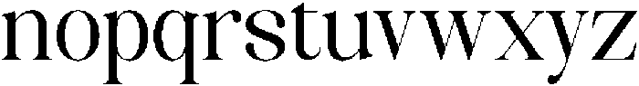 Celima Medium Semi Condensed otf (500) Font LOWERCASE
