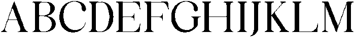 Celima Medium Semi Expanded otf (500) Font UPPERCASE
