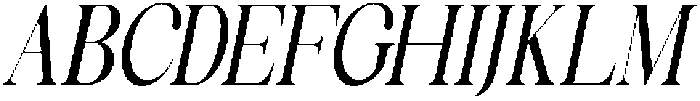 Celima Medium Ultra Condensed Slanted otf (500) Font