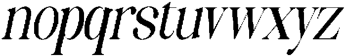 Celima Medium Ultra Condensed Slanted otf (500) Font LOWERCASE