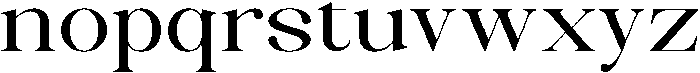 Celima Medium Ultra Expanded otf (500) Font LOWERCASE