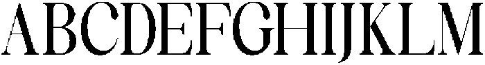Celima Semi Bold Extra Condensed otf (600) Font UPPERCASE