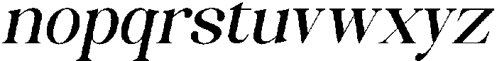 Celima Semi Bold Slanted otf (600) Font LOWERCASE