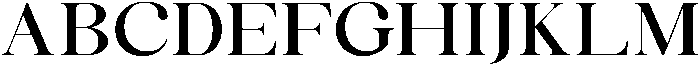 Celima Semi Bold Ultra Expanded otf (600) Font UPPERCASE