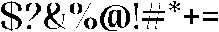 Celima Semi Bold otf (600) Font OTHER CHARS