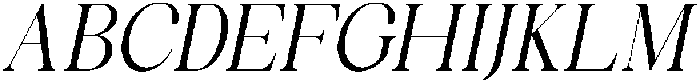 Celima Semi Condensed Slanted otf (400) Font