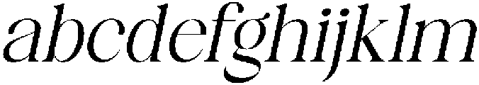 Celima Semi Condensed Slanted otf (400) FONT