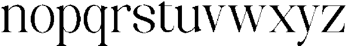 Celima Semi Condensed otf (400) Font LOWERCASE