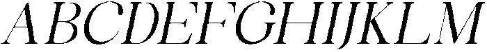 Celima Semi Expanded Slanted otf (400) Font