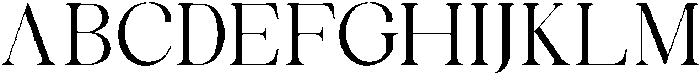 Celima Semi Expanded otf (400) Font