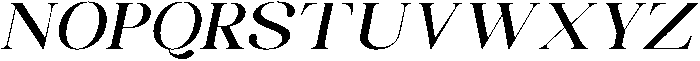 Celima SemiBold ExtraExpanded Italic otf (600) Font UPPERCASE