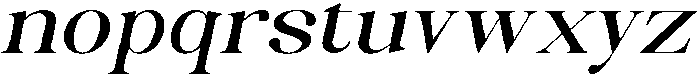 Celima SemiBold ExtraExpanded Italic otf (600) Font LOWERCASE