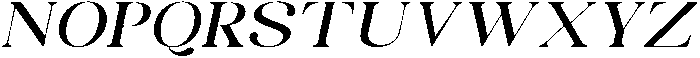 Celima SemiBold UltraExpanded Italic otf (600) Font UPPERCASE