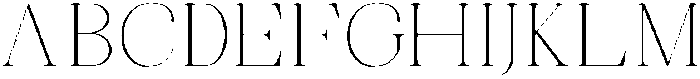 Celima Thin Semi Expanded otf (100) Font