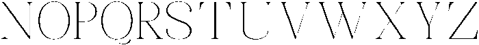 Celima Thin otf (100) Font UPPERCASE