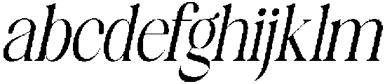 Celima Ultra Condensed Slanted otf (900) FONT
