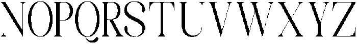 Celima Ultra Condensed otf (900) Font UPPERCASE