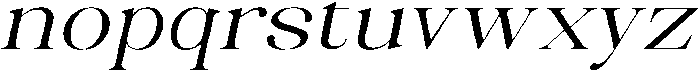 Celima Ultra Expanded Slanted otf (900) Font LOWERCASE