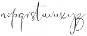 Celinet script otf (400) Font LOWERCASE