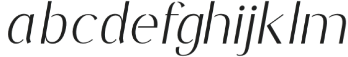 Cellga Italic otf (400) Font LOWERCASE