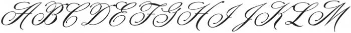 Cellicia Script otf (400) Font UPPERCASE
