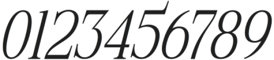Celliqath Italic otf (400) Font OTHER CHARS