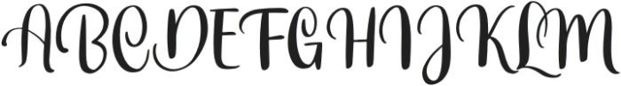 Celliya otf (400) Font UPPERCASE