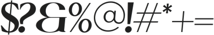 Cellofy Black Expanded Italic otf (900) Font OTHER CHARS