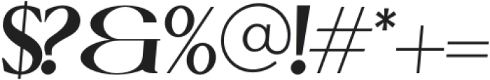 Cellofy Black Extra Expanded Italic otf (900) Font OTHER CHARS