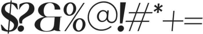 Cellofy Black Semi Expanded Italic otf (900) Font OTHER CHARS