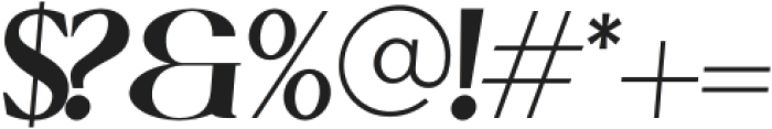 Cellofy Extra Black Expanded Italic otf (900) Font OTHER CHARS