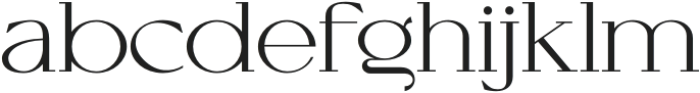 Cellofy Extra Light Semi Expanded otf (200) Font LOWERCASE