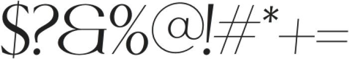 Cellofy Light Expanded Italic otf (300) Font OTHER CHARS