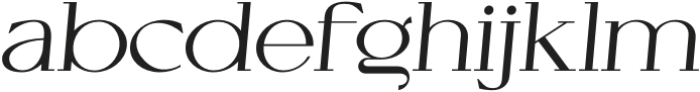Cellofy Light Semi Expanded Italic otf (300) Font LOWERCASE