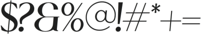 Cellofy Semi Bold Italic otf (600) Font OTHER CHARS