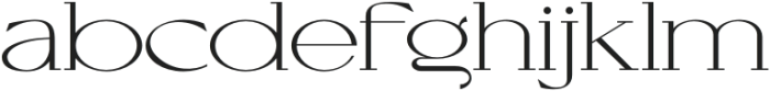 Cellofy Thin Expanded otf (100) Font LOWERCASE
