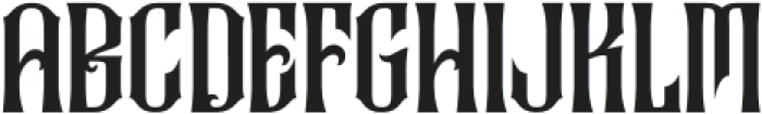 Celoster Regular otf (400) Font UPPERCASE