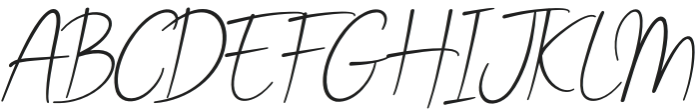 Celsetial Grace Italic otf (400) Font UPPERCASE