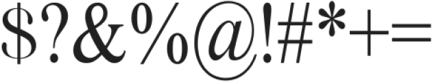 Celvane otf (400) Font OTHER CHARS